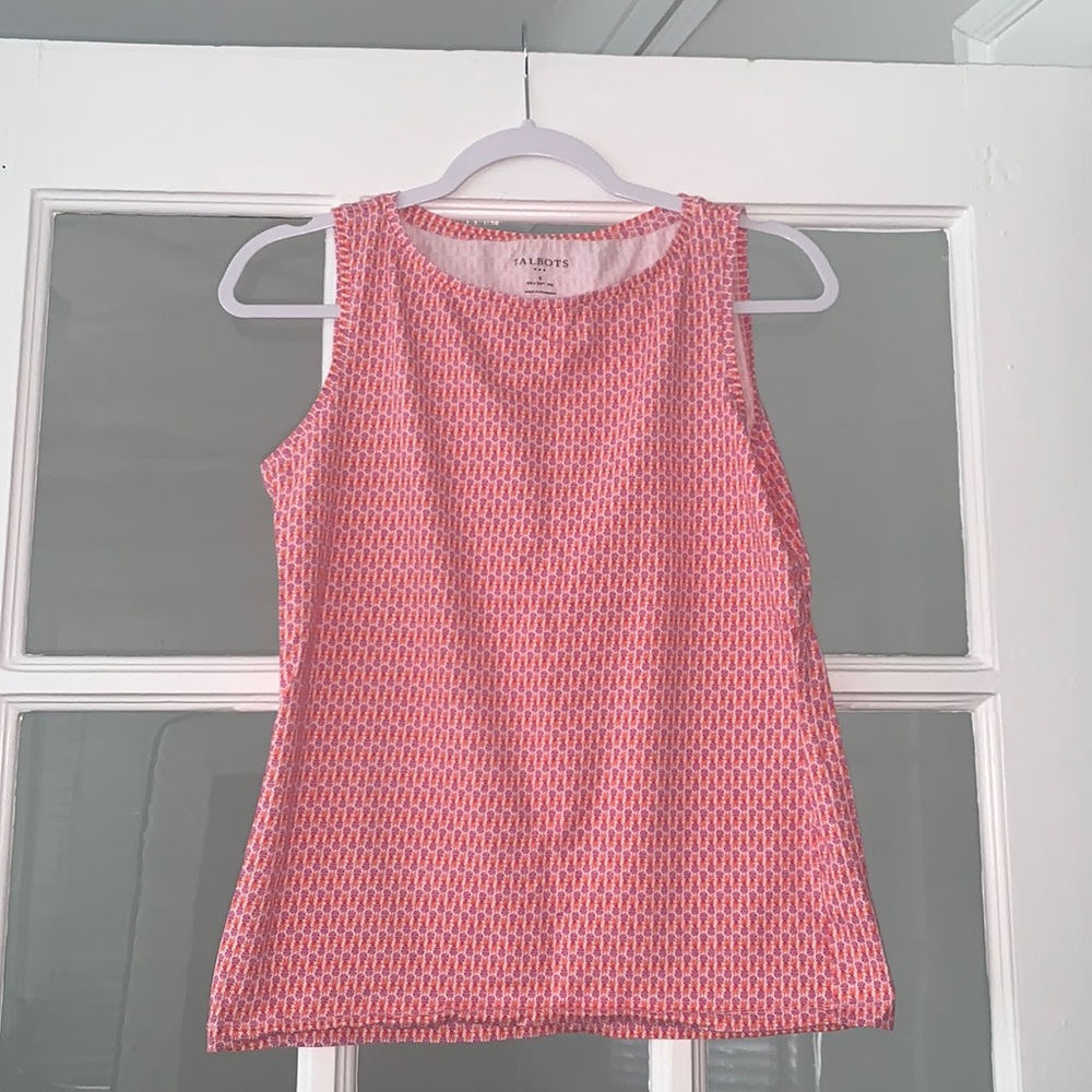 Talbots Pineapple Tank Top